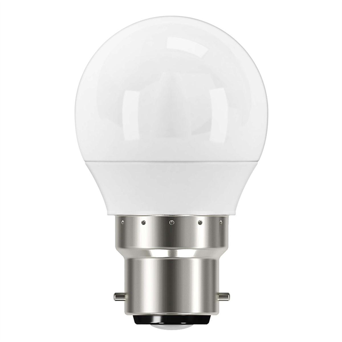 Eveready 4.9W B22 LED Golf Bulbs, 470lm 40W Equivalent – Warm White 3,000K, Pack of 5