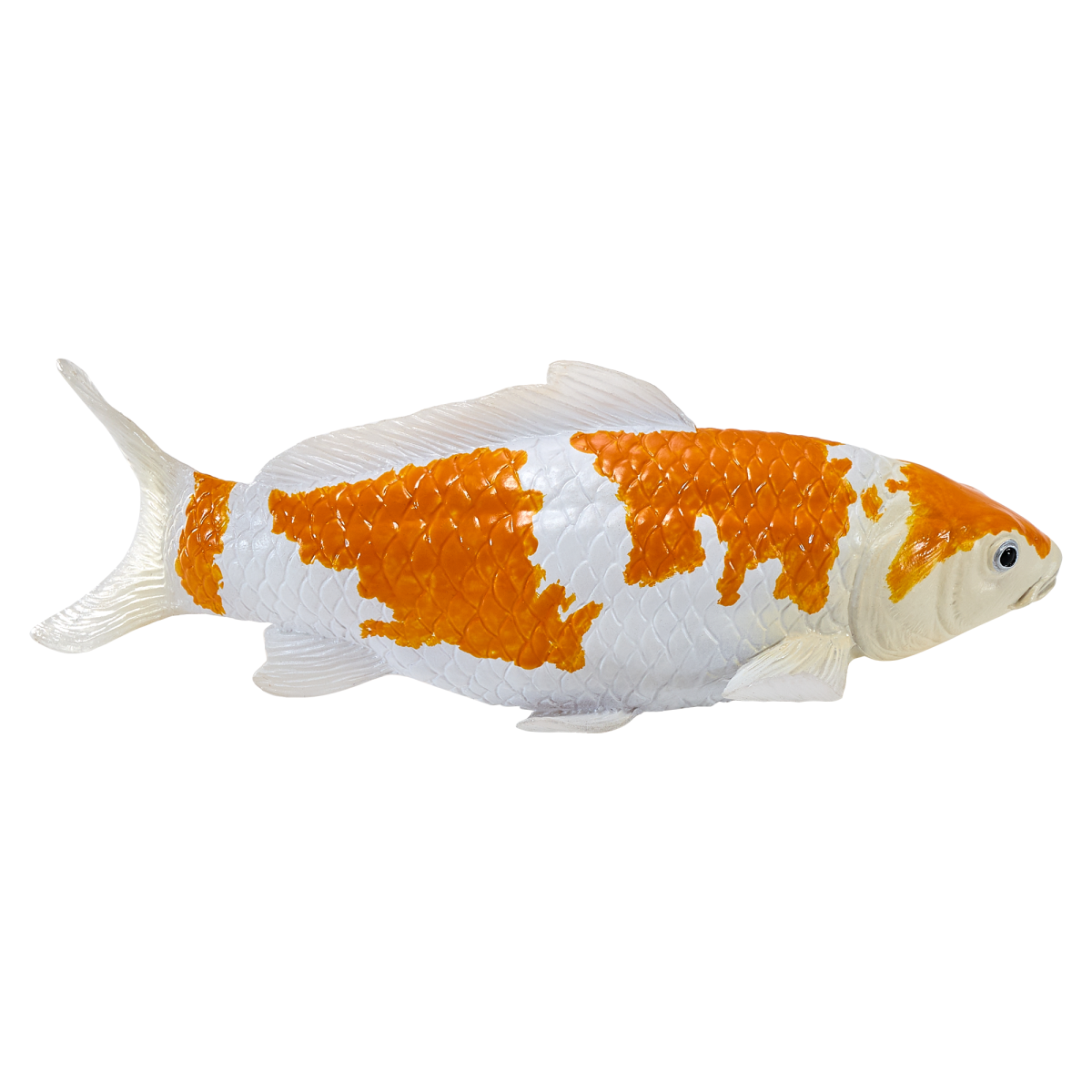 Mojo Ochiba Shigure Koi Carp Figurine – Hand-Painted Realistic Fish Model
