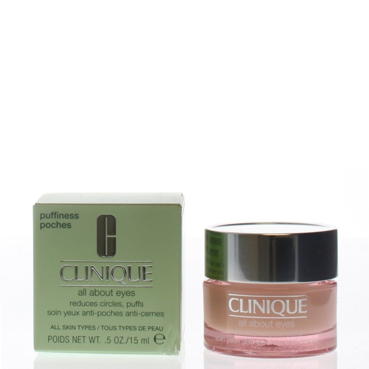 Clinique All About Eyes 15ml – Cream-Gel Eye Treatment for Puffiness, Dark Circles & Fine Lines
