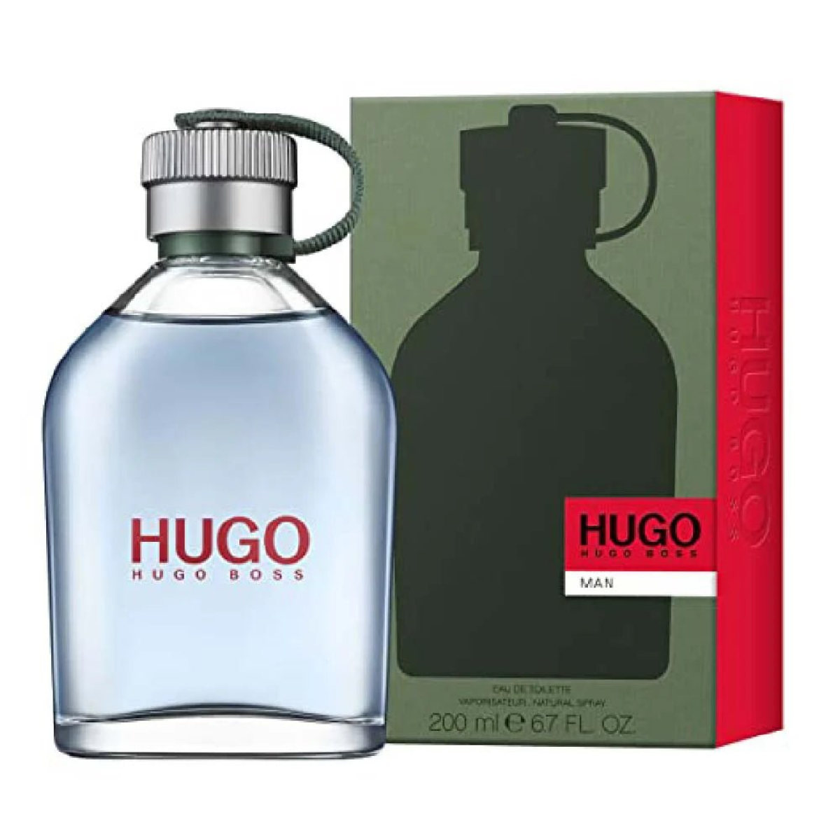 Hugo Boss Man Eau de Toilette Spray 200ml β Aromatic, Woody Fragrance for Men