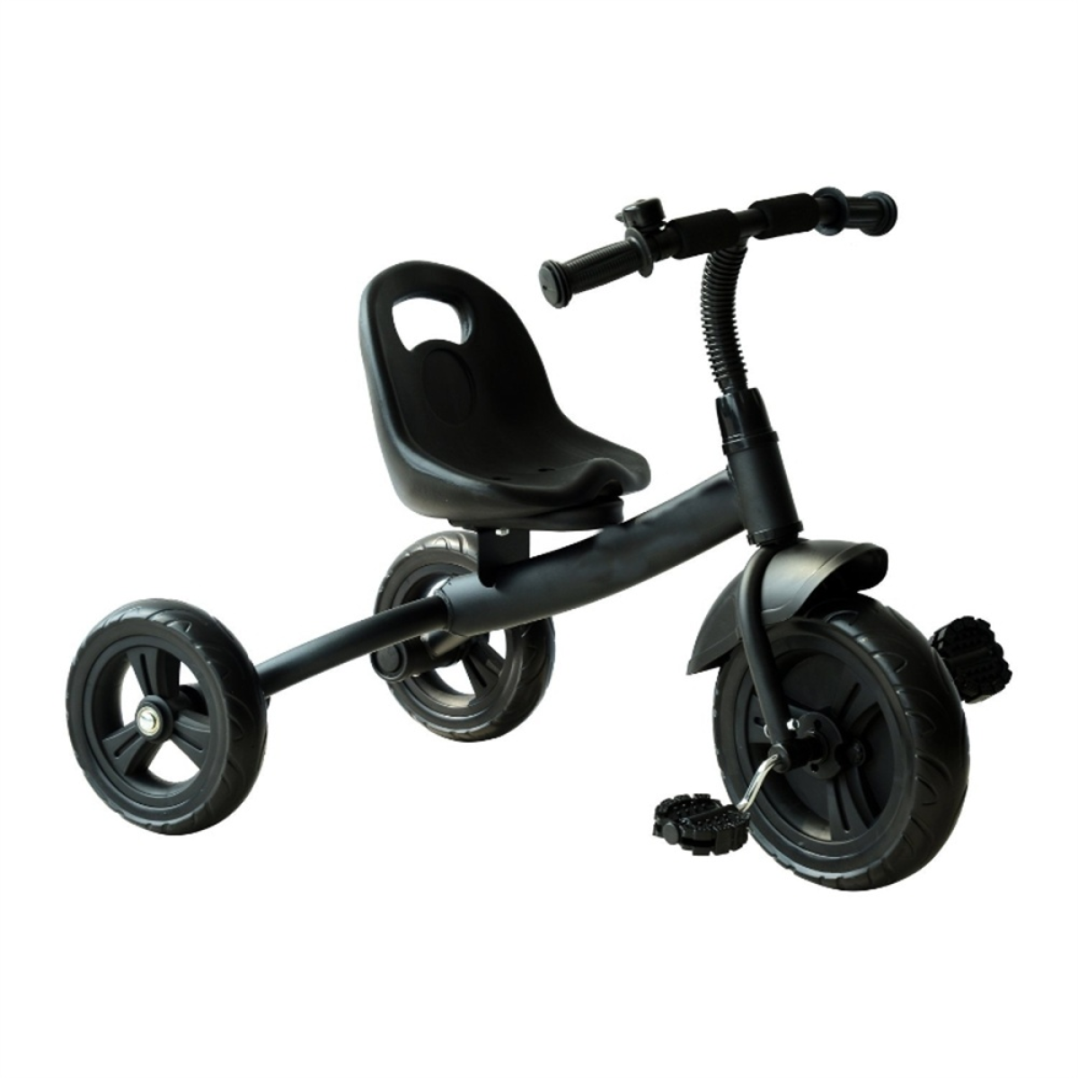 Kids Tricycle with Adjustable 2-Position Seat, Removable Front Wheel & Bell – Toddler Trike for Ages 2–5, Pink