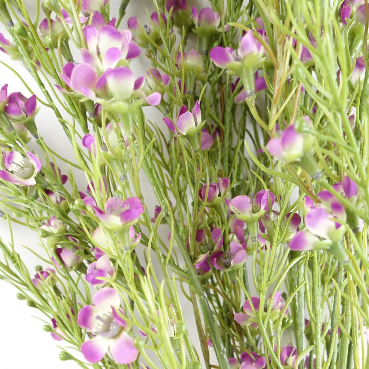 100cm Artificial Foliage with Small Flowers – Purple