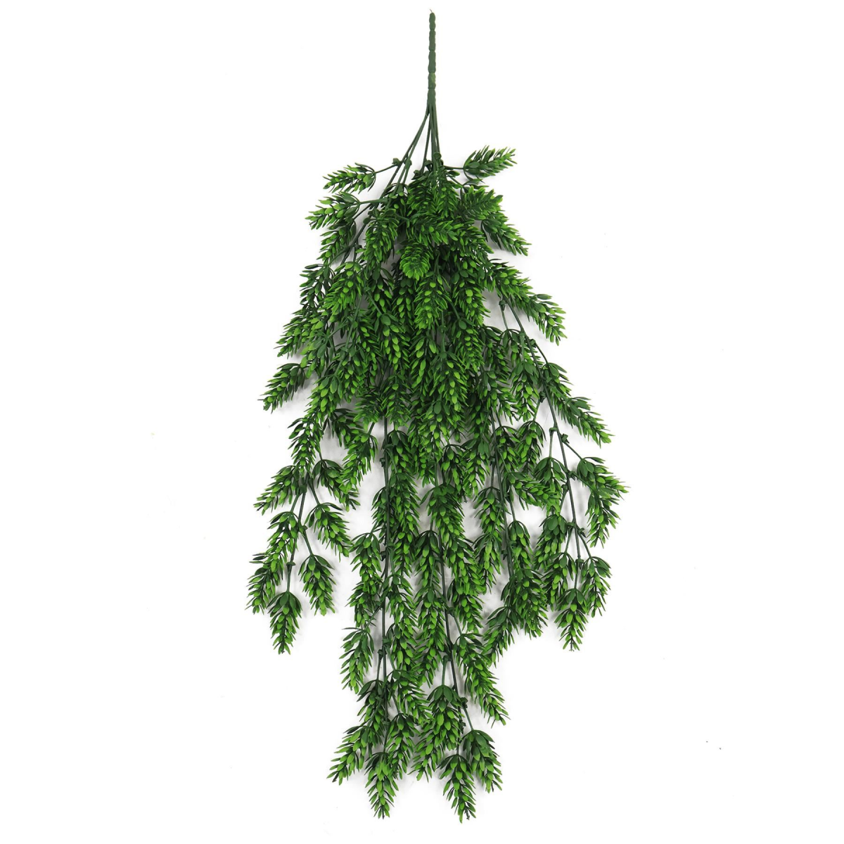 Pack of 6 x Hanging UV and Fire Resistant Artificial Clustered Fern Plant 128cm