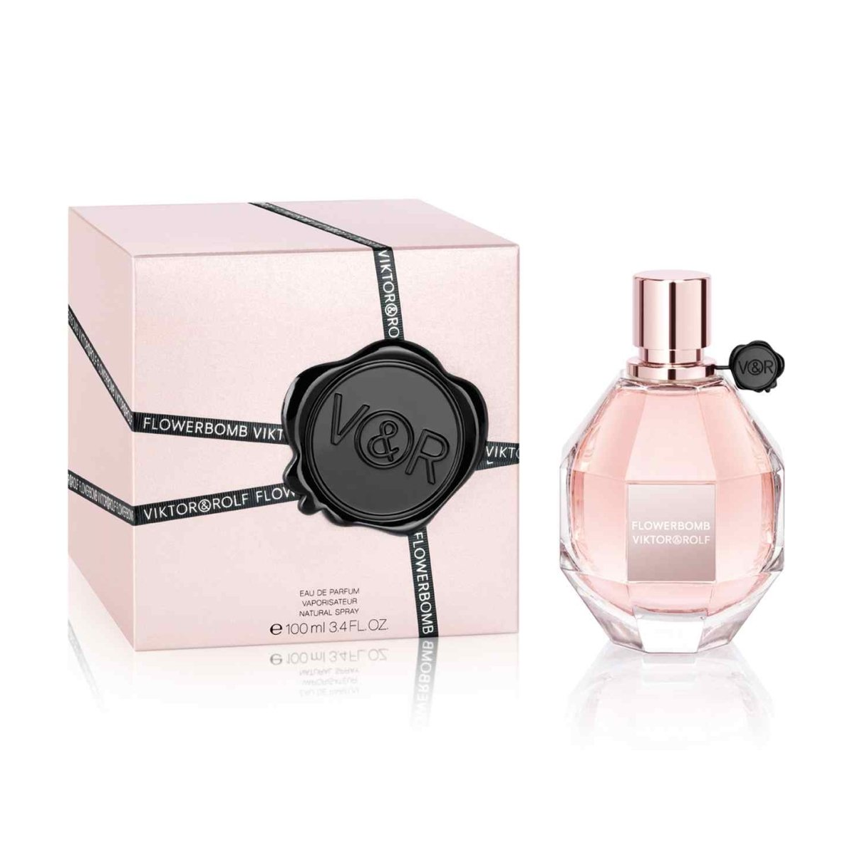 Viktor & Rolf Flower Bomb Eau de Parfum 100ml β Floral, Fresh & Citrus Fragrance for Women