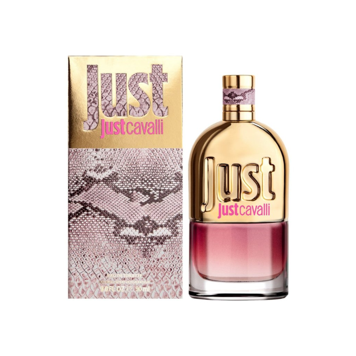 Roberto Cavalli Just Woman Eau de Toilette Spray 90ml β Fresh & Citrus, Floral Fragrance for Women