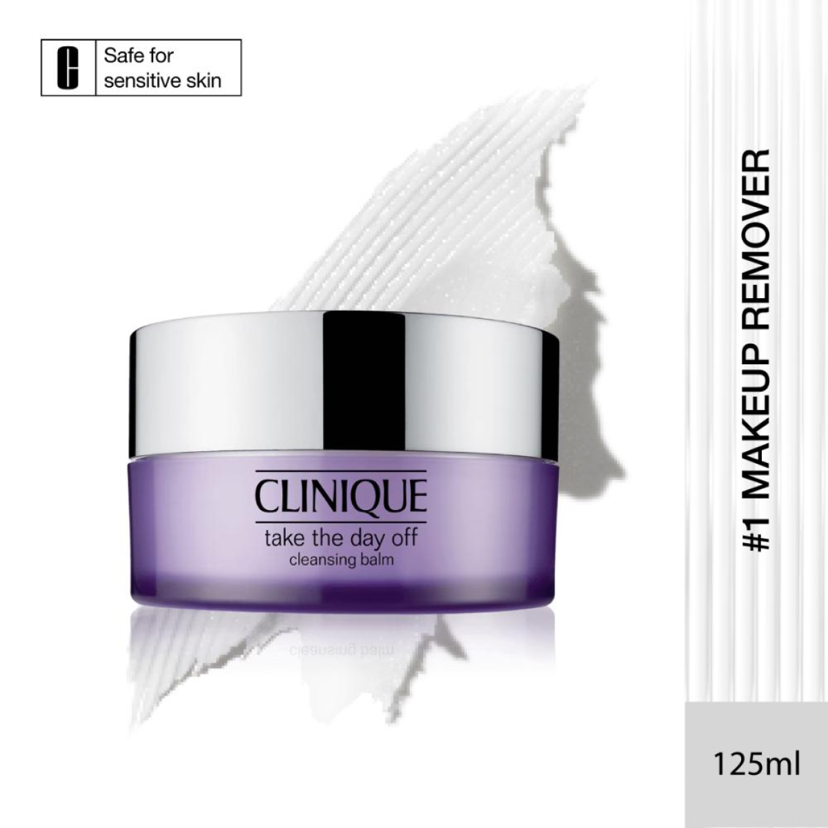 Clinique Take The Day Off Cleansing Balm 125ml – Fragrance-Free Makeup Remover for All Skin Types
