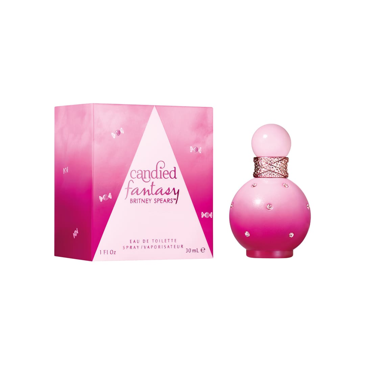 Britney Spears Candied Fantasy Eau de Toilette Spray 30ml – Gourmand, Floral Fragrance for Women