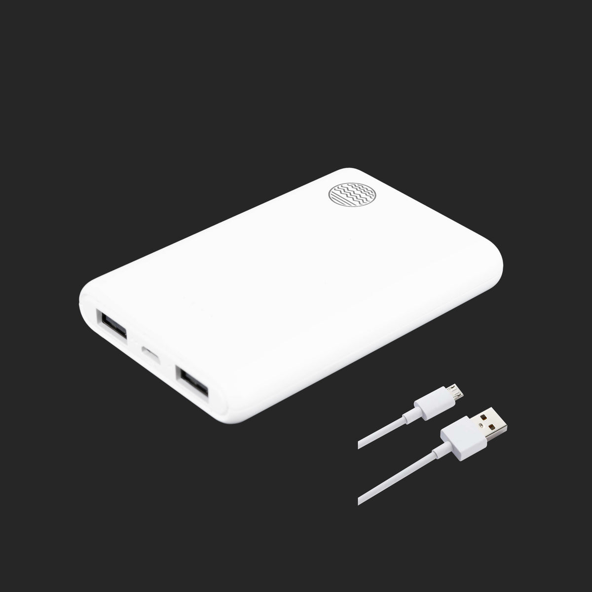 Our Pure Planet 5,000mAh Power Bank with Dual USB Ports & 2.1A Fast Charging – Eco-Friendly Portable Charger