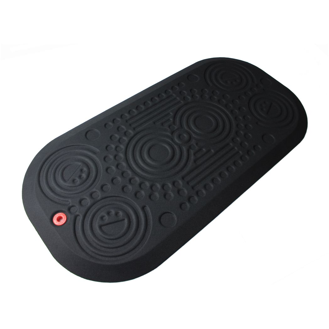 Floortex AFS-TEX 3000X Active Anti-Fatigue Mat, 50 x 100cm – Ergonomic Standing Mat for Office or Home, Black