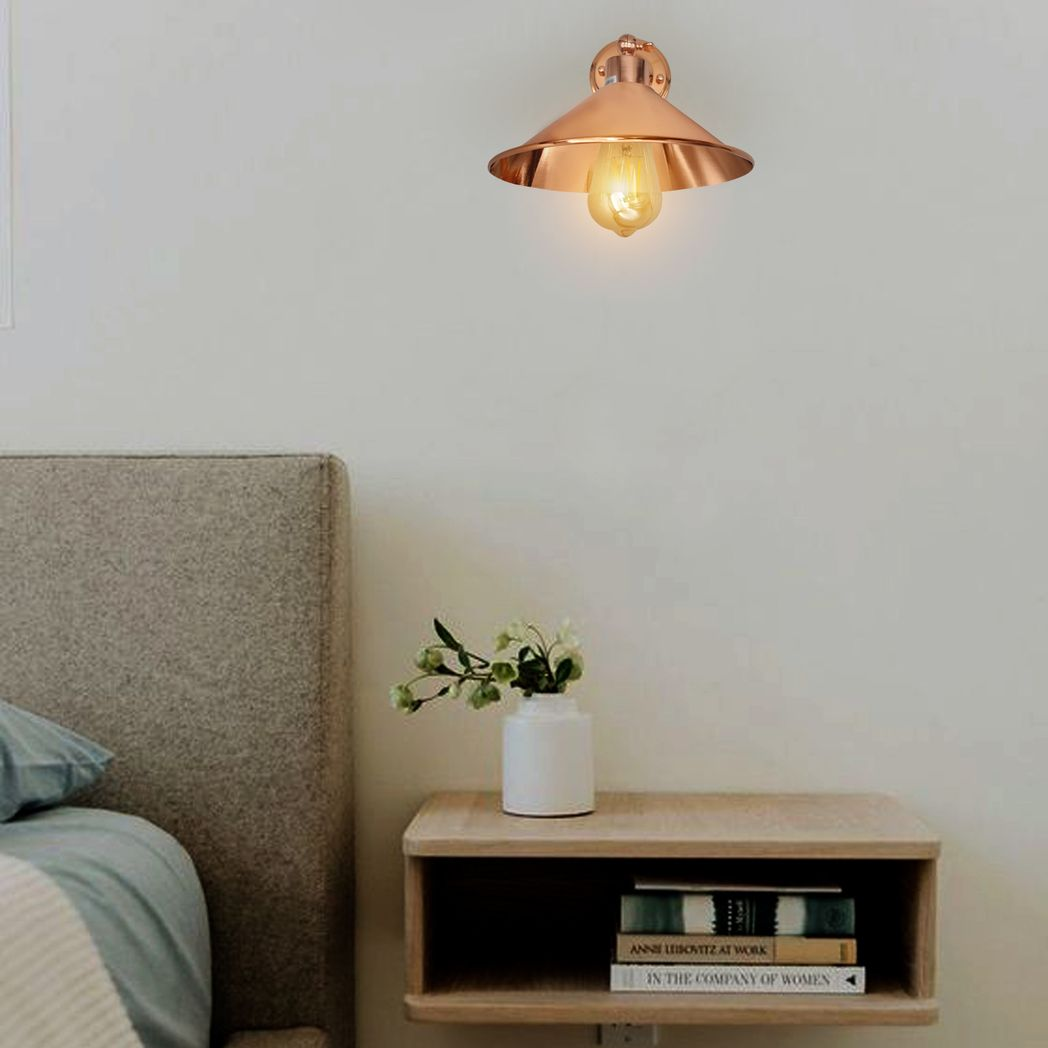Rose Gold Retro Metal Lamp, E27