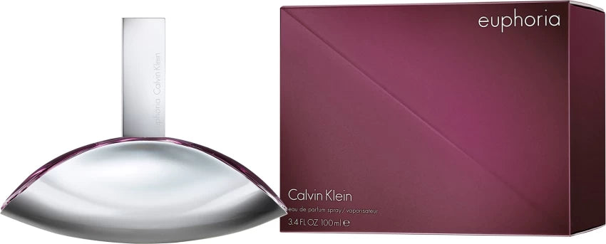 Calvin Klein Euphoria Eau de Parfum Spray 100ml – Pomegranate, Orchid and Amber Women's Fragrance