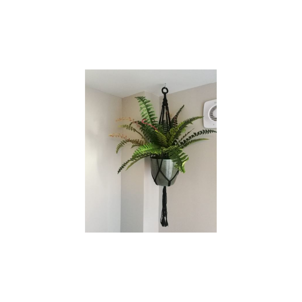 60cm Artificial Boston Fern Plant – Lifelike Home Decor Greenery, Green