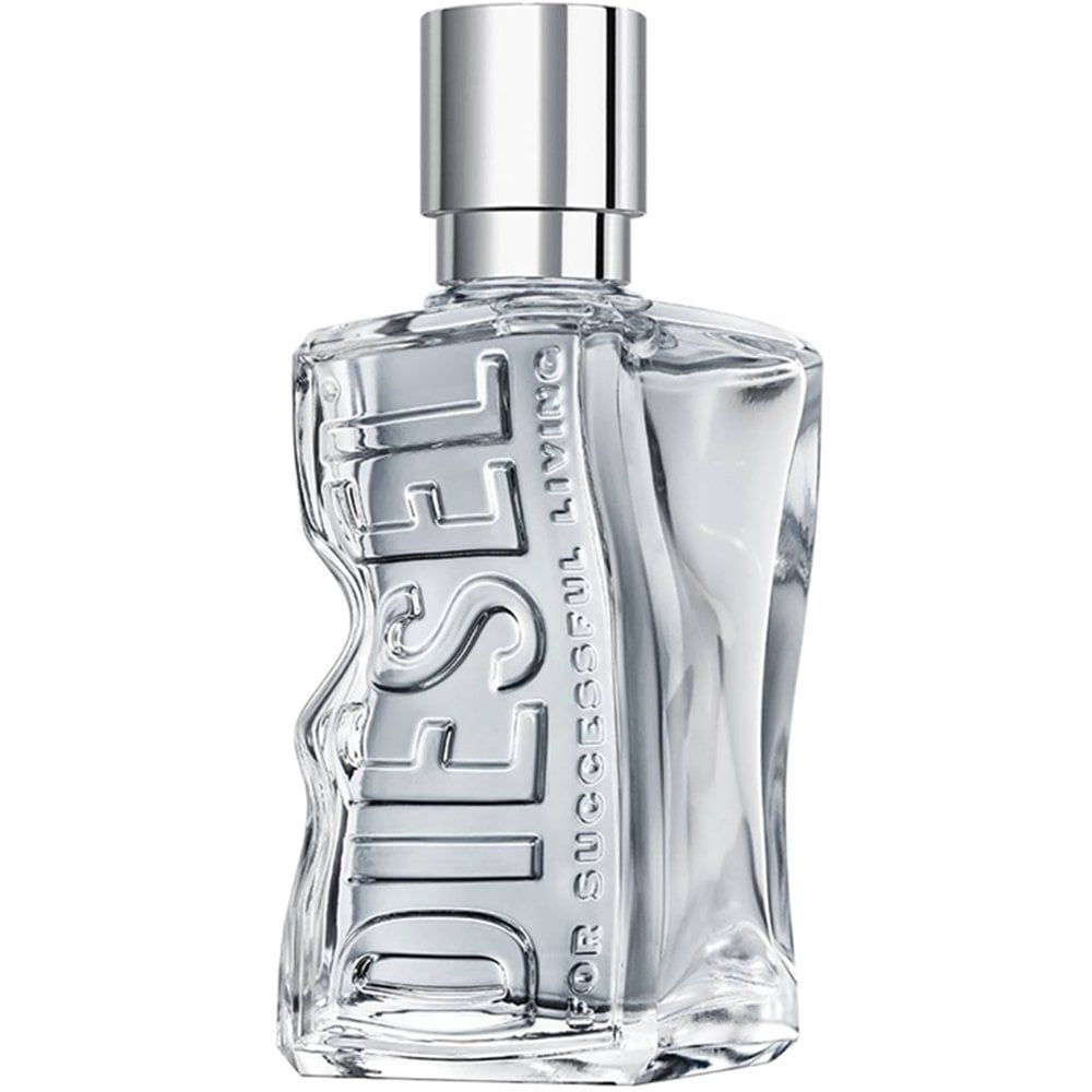Diesel D Eau de Toilette Spray 50ml – Fresh & Citrus, Woody Fragrance for Men