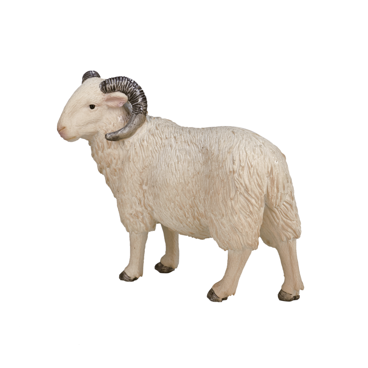 Mojo Sheep Ram Figurine – Realistic Farm Animal Toy