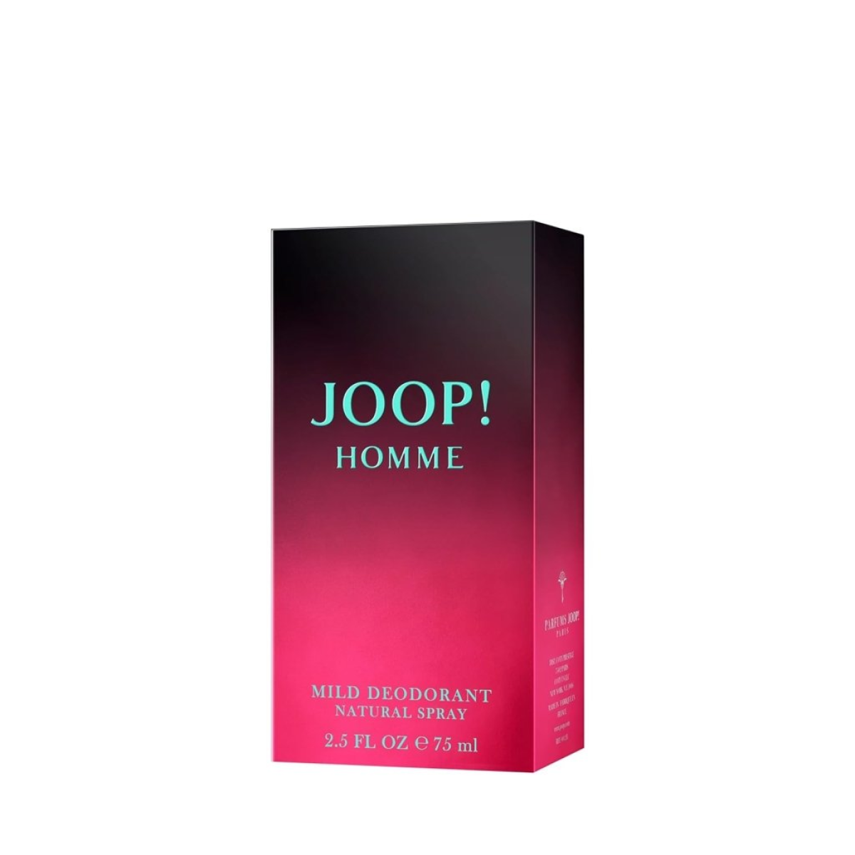 Joop! Homme Mild Deodorant Spray 75ml – Long-Lasting Freshness with Citrus, Spice & Vanilla Notes for Men