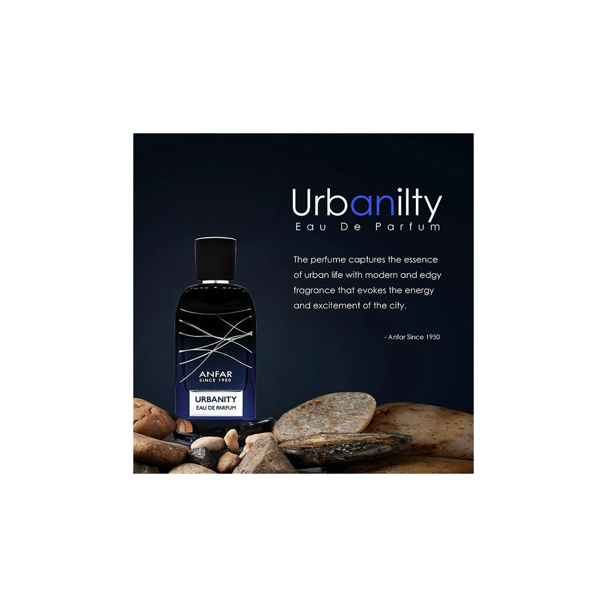 Urbanity Eau de Parfum 100ml – Oud, Amber & Oriental Fragrance, Unisex