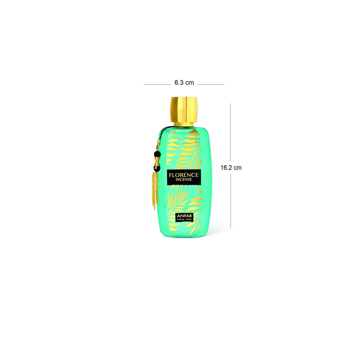Florence Incense Eau de Parfum 100ml – Floral Woody Oriental Women's Perfume with Peony and Musk
