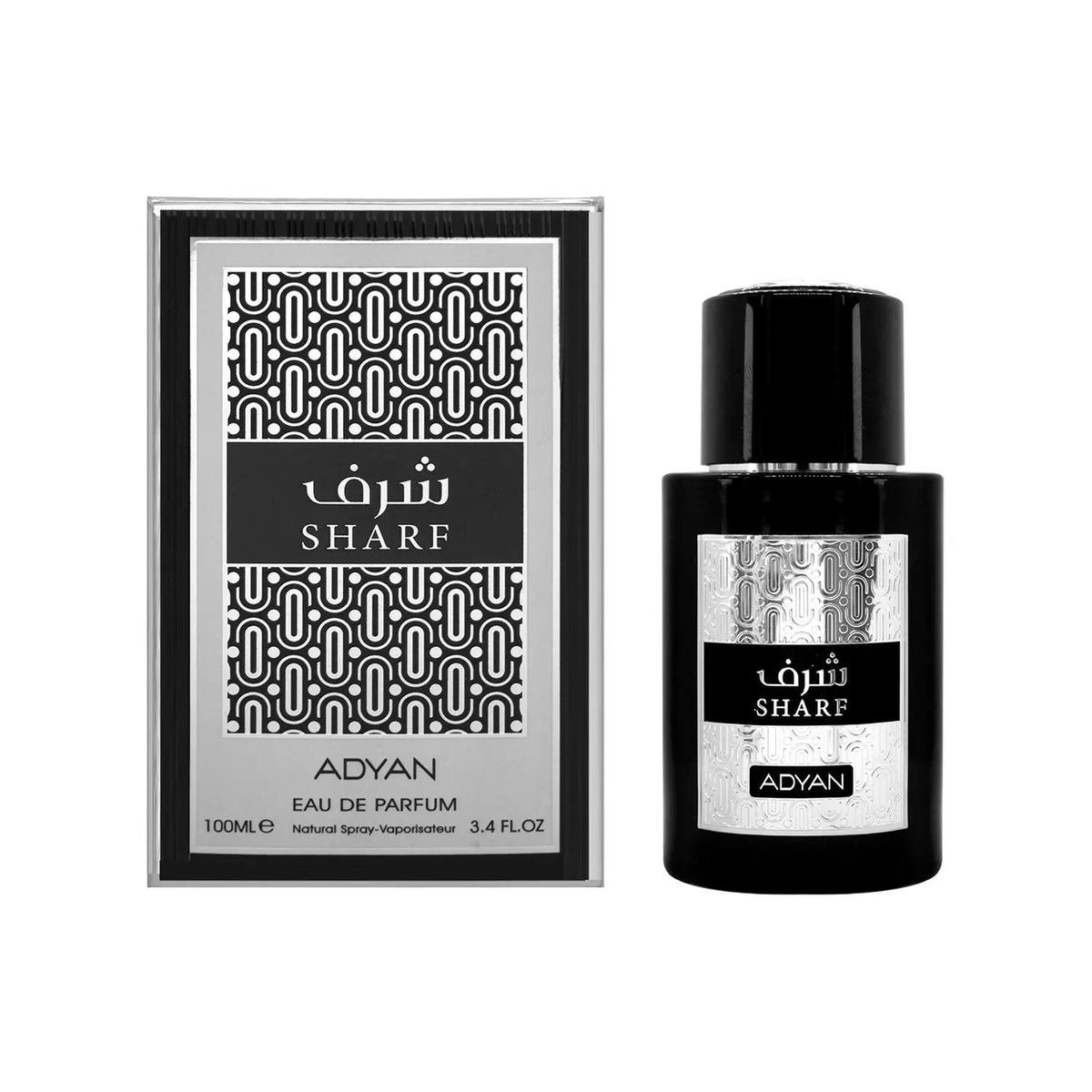 Adyan Sharf Eau de Parfum 100ml – Fresh & Citrus, Musky Fragrance, Unisex