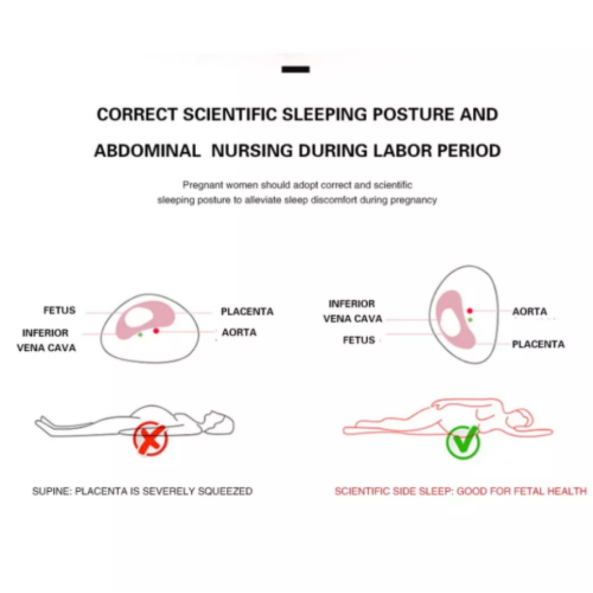 U-Shaped Pregnancy Pillow with Removable Cover – Full Body Maternity Support for Back, Hips & Belly, Grey