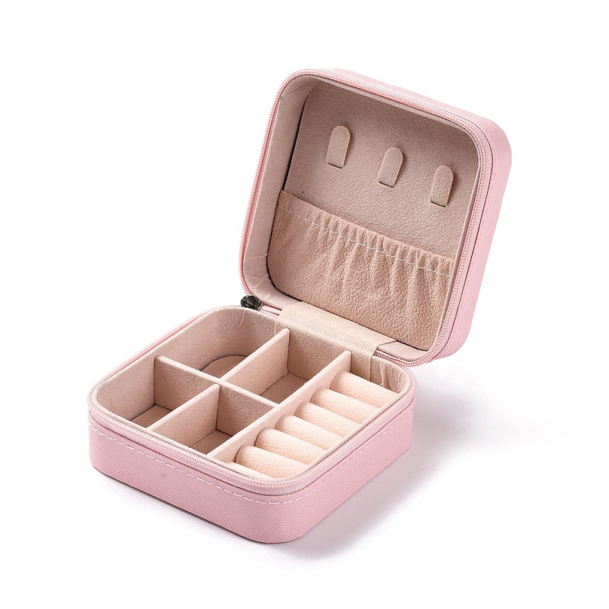 Aye Do Gifts Happy Birthday Silver Heart Earrings and Pink Jewellery Box Gift Set – Gift for Mum or Friend