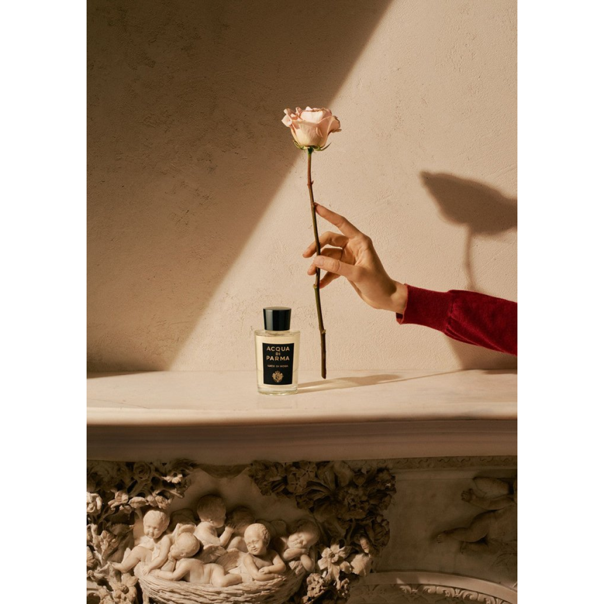Acqua di Parma Luce di Rosa Eau de Parfum Spray 180ml – Radiant Modern Rose Fragrance for Women