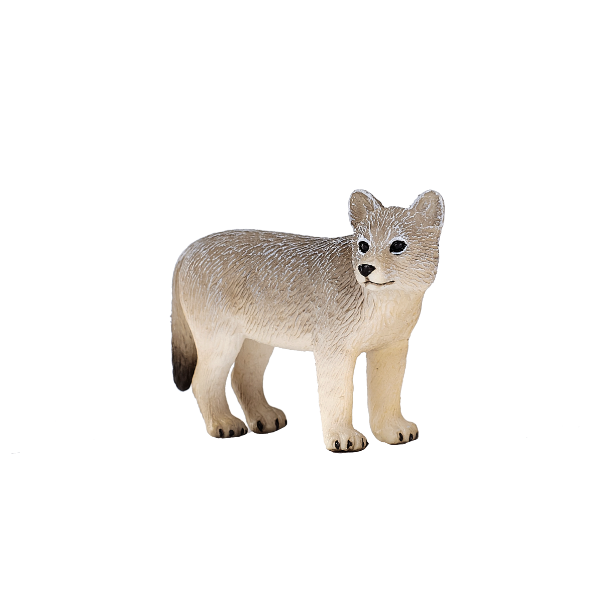 MojoFun Timber Wolf Cub Toy Figure – Realistic Animal Model