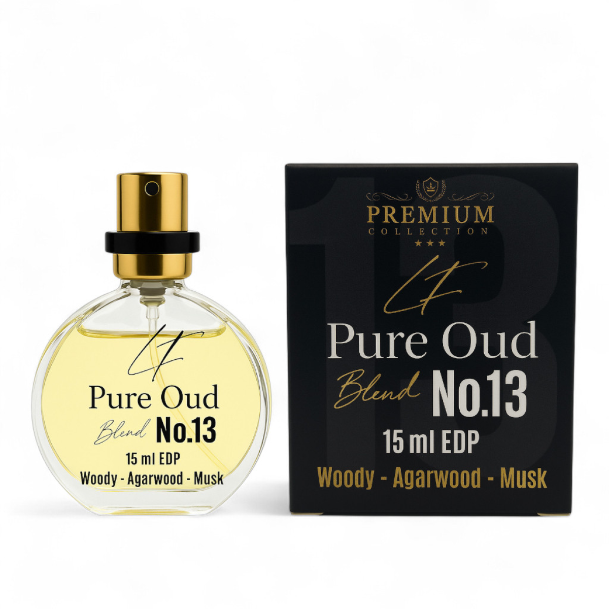 LIVFRAGRANCE Signature 15ml Oil-Based Perfume Set – 6 Luxury Blends Retail Display, 60 Pieces
