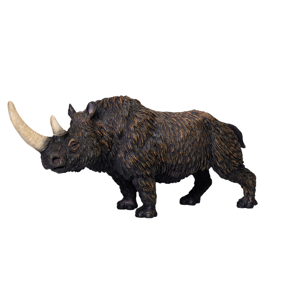 Mojo Woolly Rhino Figure – Realistic Ice Age Animal Toy