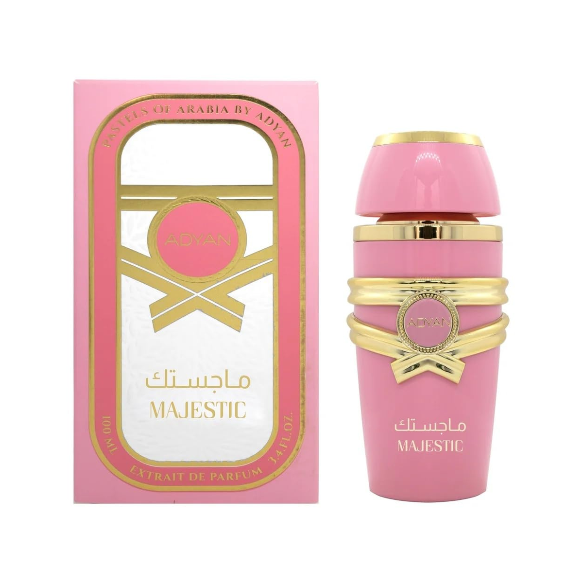 Majestic Pastels of Arabia Eau de Parfum 100ml β Gourmand, Floral Fragrance for Women