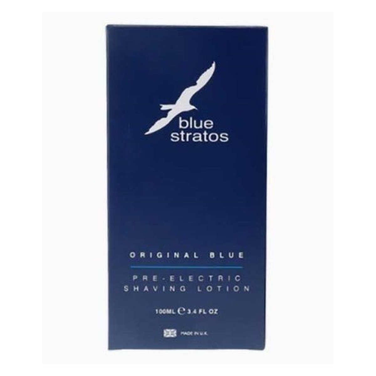Blue Stratos Pre Electric Shaving Lotion 100ml – Skin-Prep Lotion for Electric Shavers and Razors