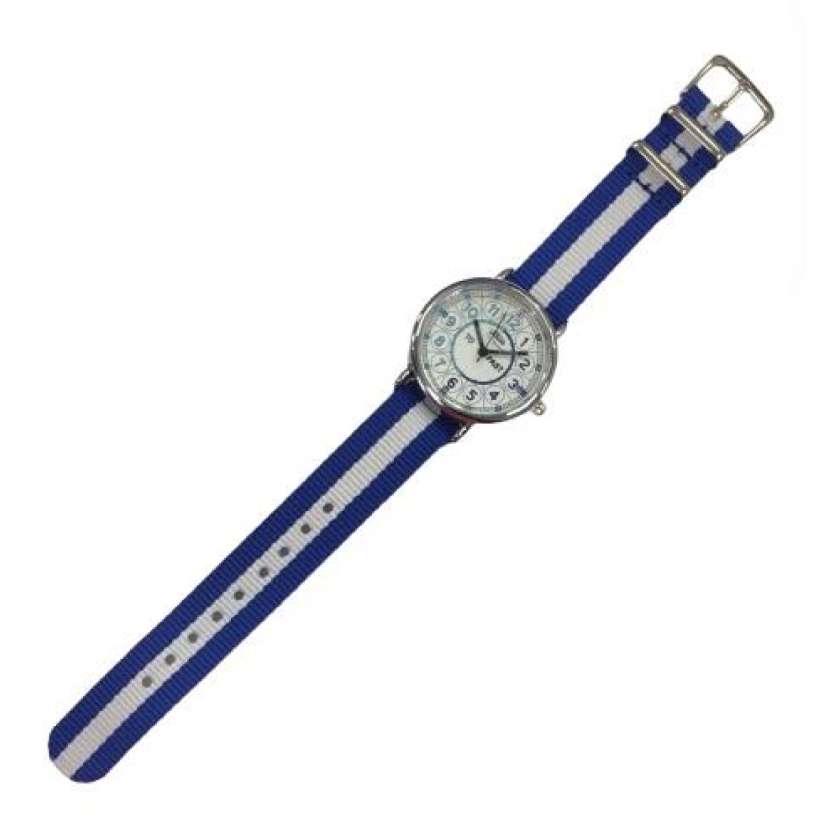 Relda Children's Analogue Watch with Quartz Movement & Adjustable Strap – Boys' Time Teacher, Blue