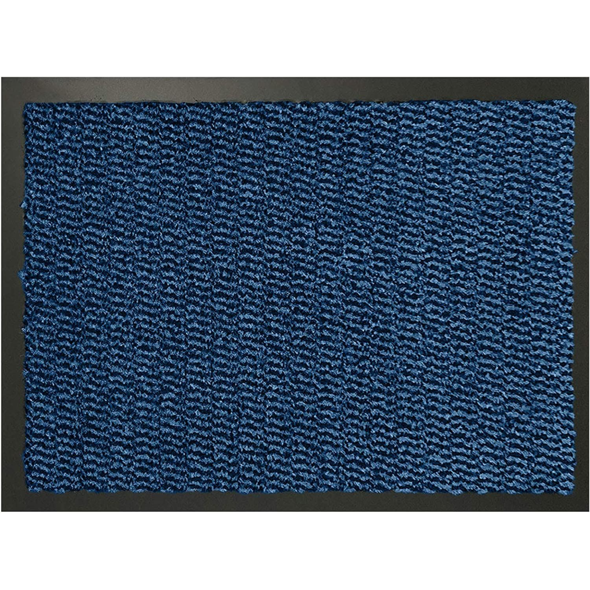 Hard-Wearing Barrier Mat 80cm x 120cm – Heavy Footfall Dirt Trapping Entrance Mat, Blue