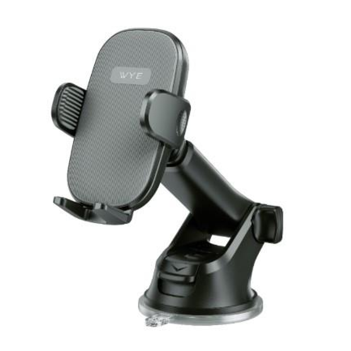 WYELOCK In-Car Suction Cup Phone Holder for Dashboard & Windshield – Strong Base, 360° Rotation