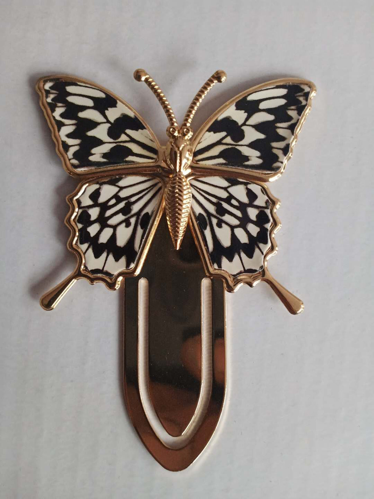 Avilo Gold Plated Butterfly Bookmarks, Set of 3 – Gift for Book Lovers