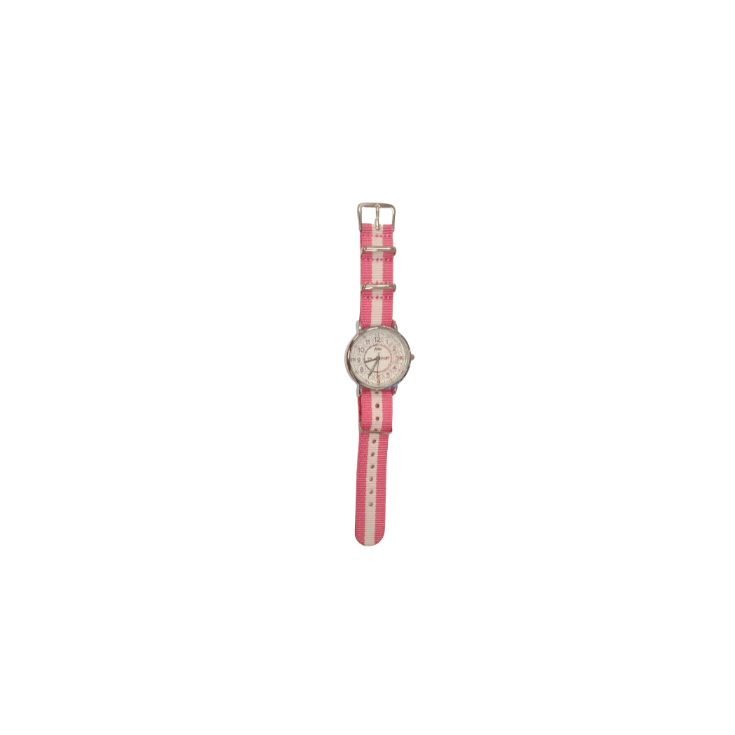 Relda Kids Time Teacher Analogue Watch with Nylon Strap – Easy-Read Children's Wrist Watch