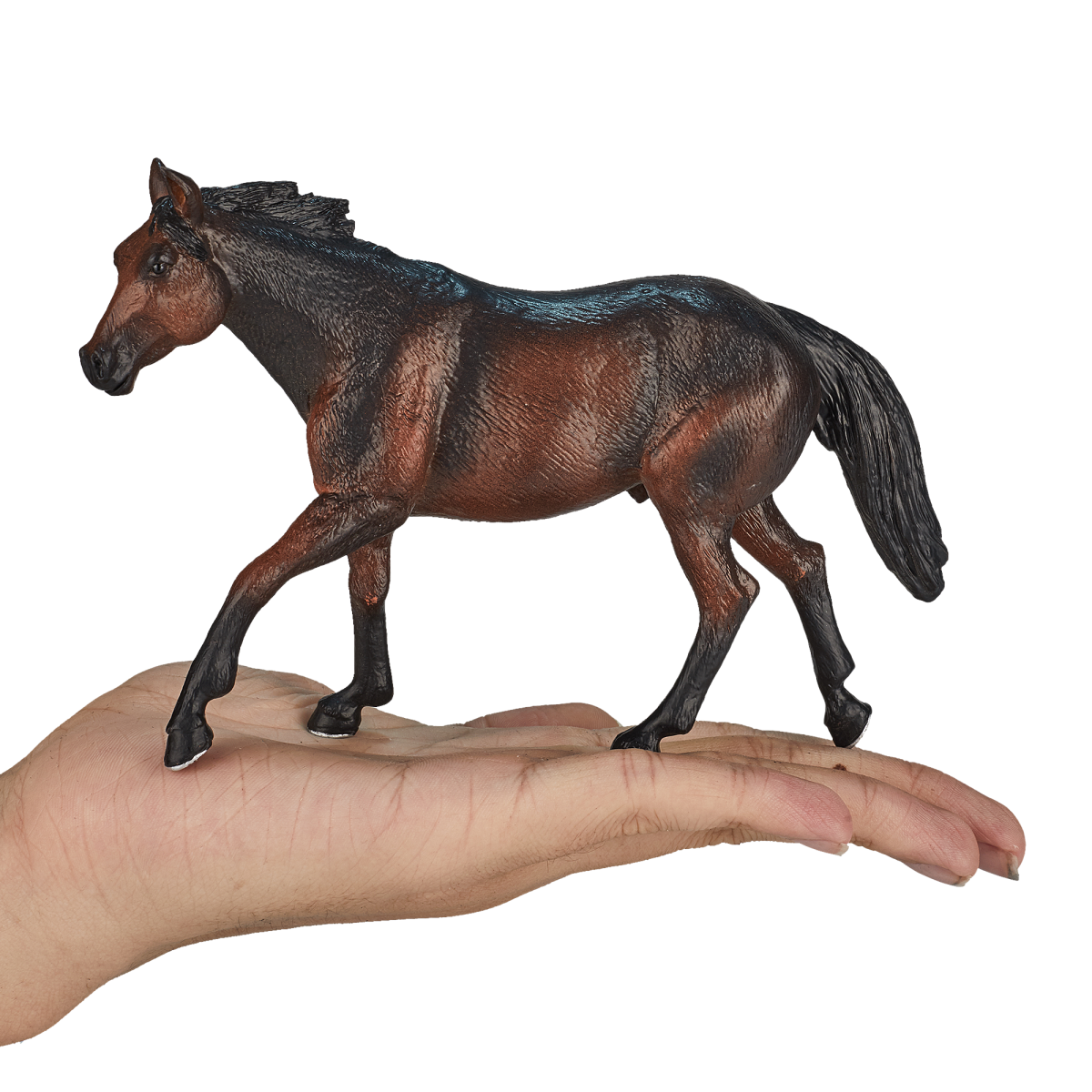 Mojo Quarter Horse Sooty Bay Figurine – Realistic Horse Model