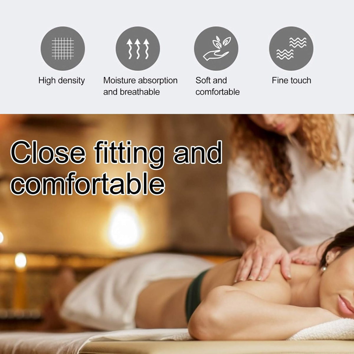 Disposable Massage Bed Covers – Non-Woven, Oil & Waterproof Spa Bed Sheets for Salons, Hotels & Tattoo