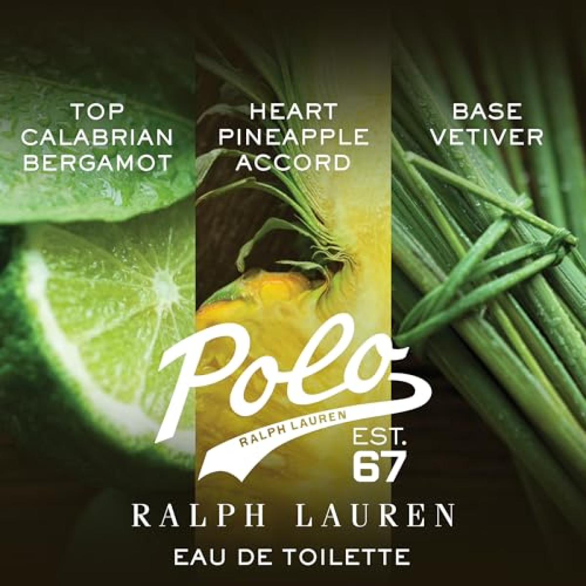 Ralph Lauren Polo 67 Eau de Toilette Spray 40ml β Fresh & Citrus, Aromatic Fragrance for Men