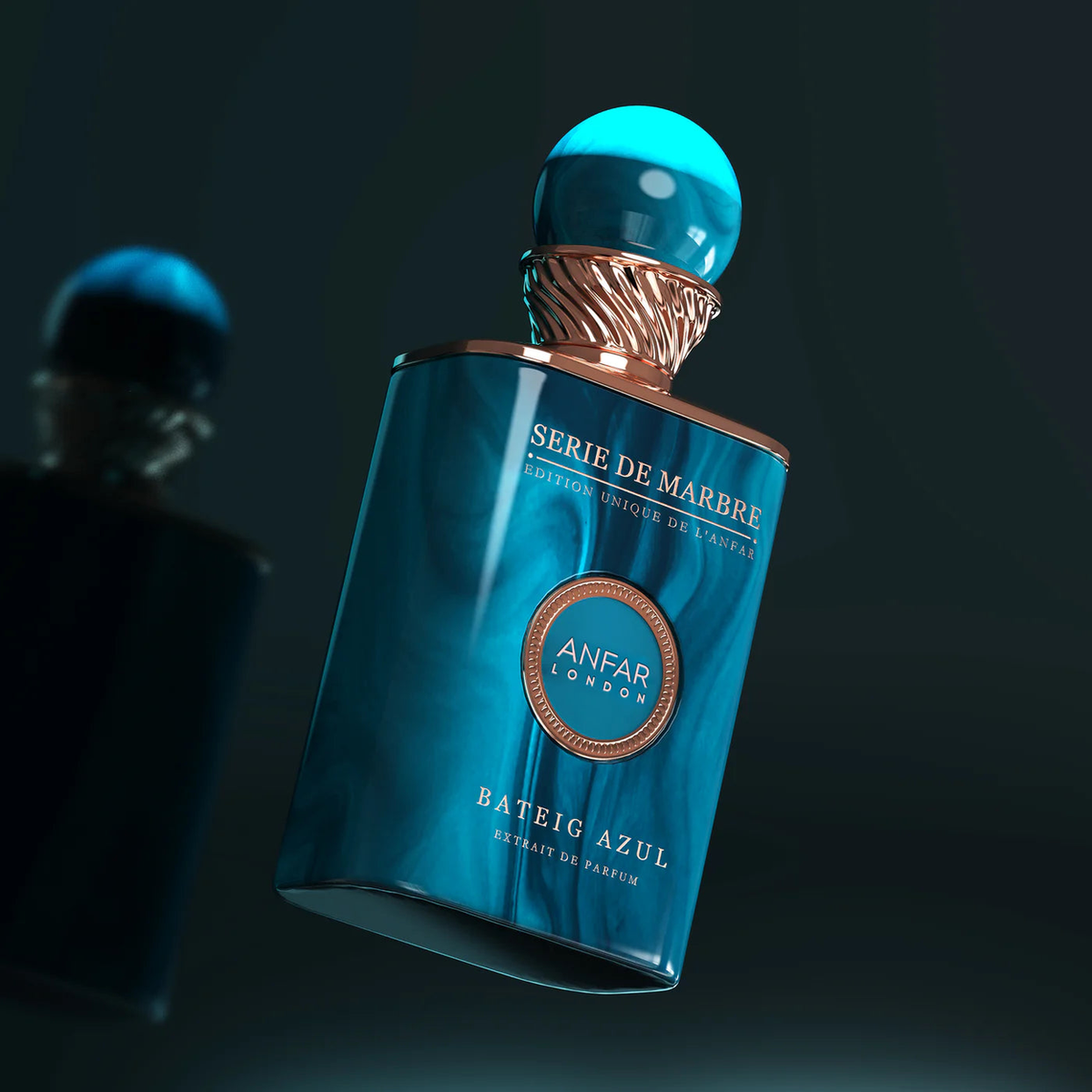 Bateig Azul Extrait de Parfum 100ml – Fresh & Citrus, Musky Fragrance, Unisex