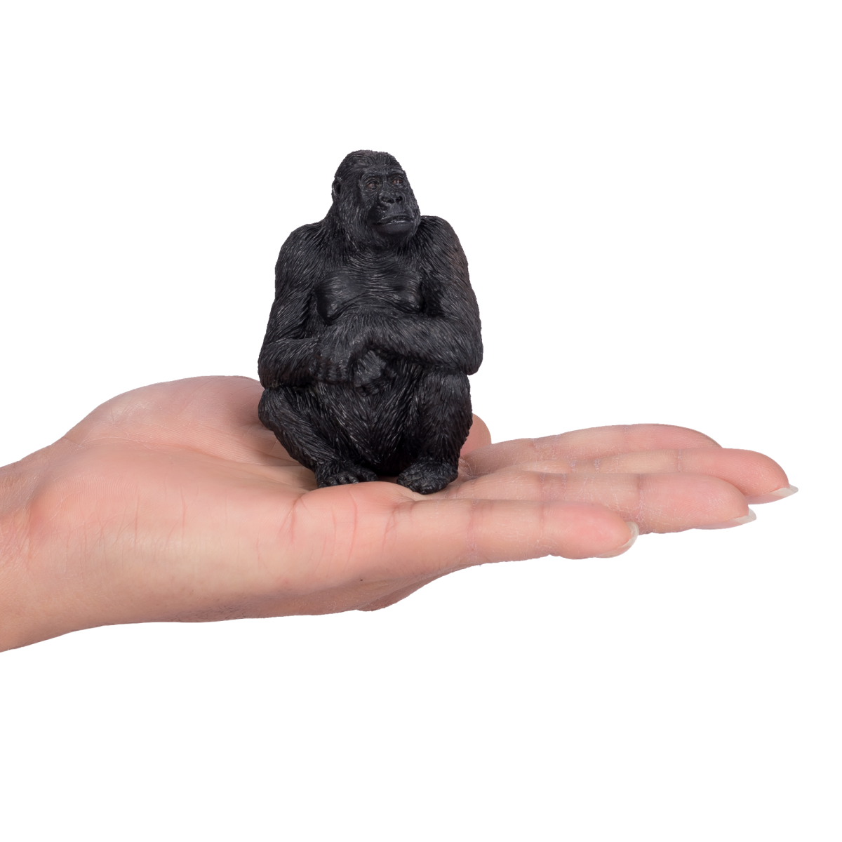 Mojo Female Gorilla Figurine – Realistic Wildlife Toy