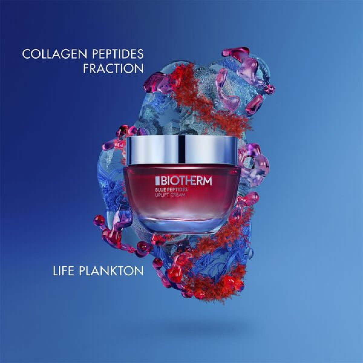 Biotherm Peptides Uplift Firming Cream 50ml – Multi-Peptide & Life Plankton Moisturiser