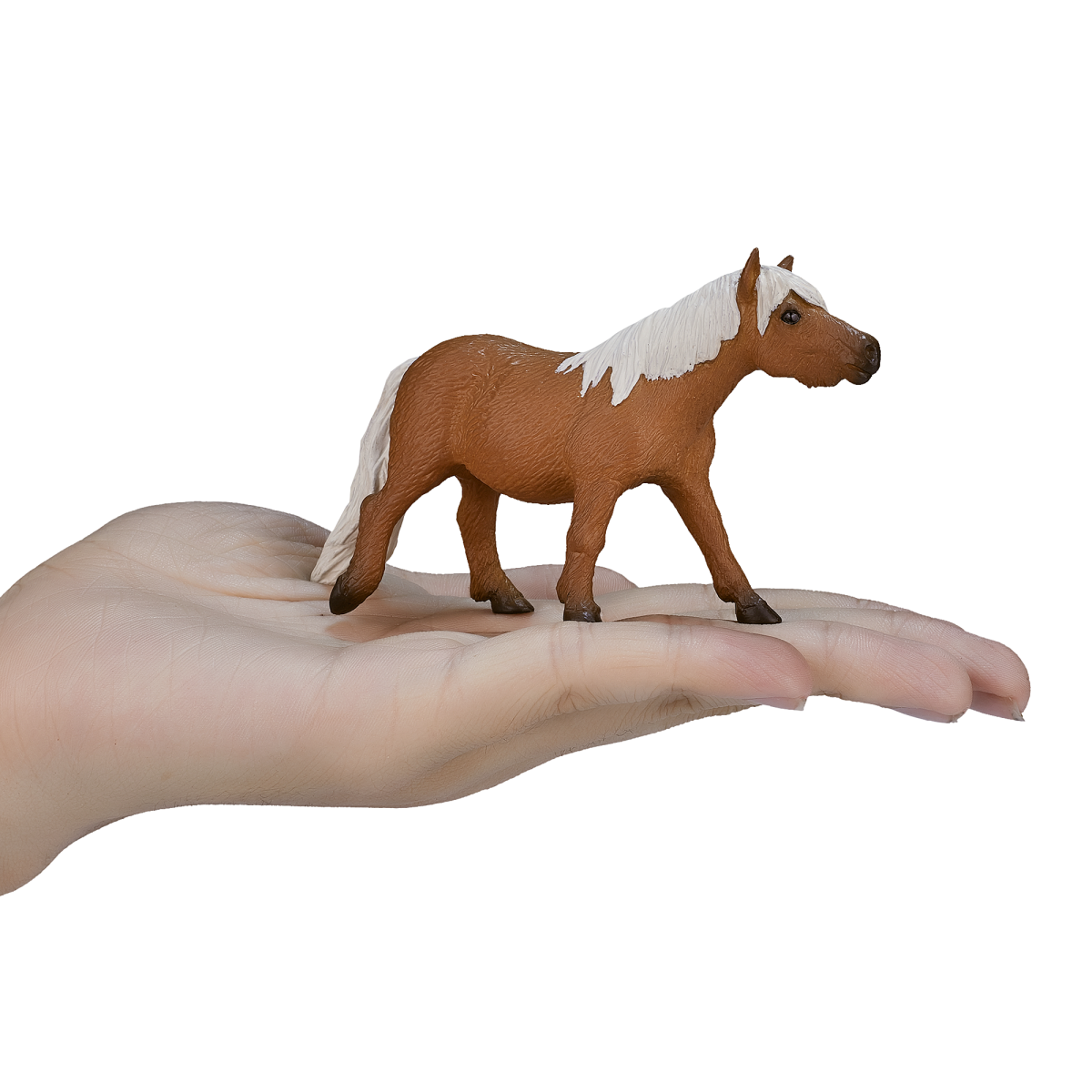 MojoFun Shetland Pony Toy Figurine – Realistic Farm Animal Model