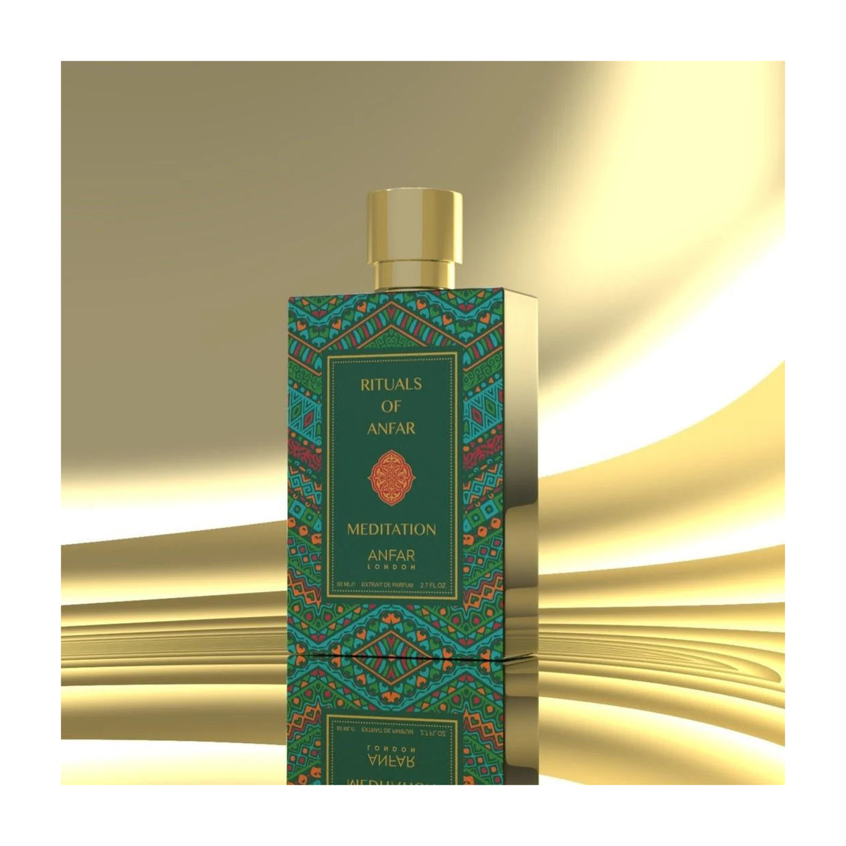 Anfar London Rituals of Anfar Meditation Extrait de Parfum 80ml – Unisex Spicy Floral Musk Fragrance