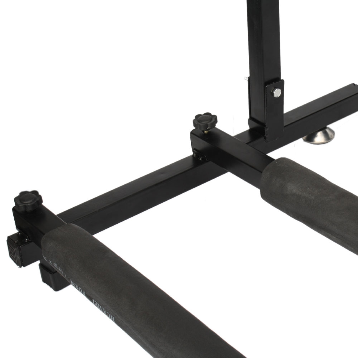 Triple Folding Guitar Rack Stand for 9 Guitars – Neoprene-Protected Tubular Holder, Black