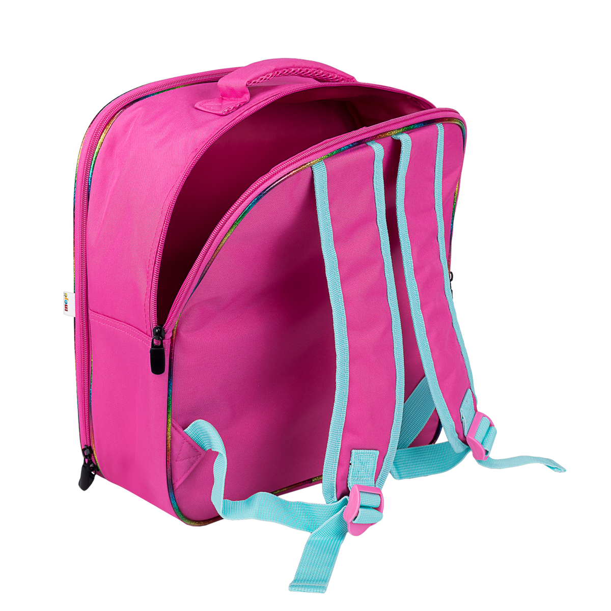 Mojo Playscape Fantasy Backpack Playset with Unicorn, Unicorn Baby & Princess Figures
