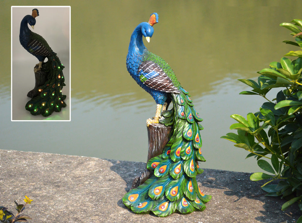 Avilo Solar Peacock – Eye-Catching Garden Light by Day and Night