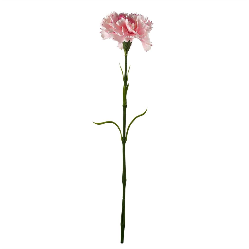 Pink Artificial Carnation Flowers – Pack of 12 Stems