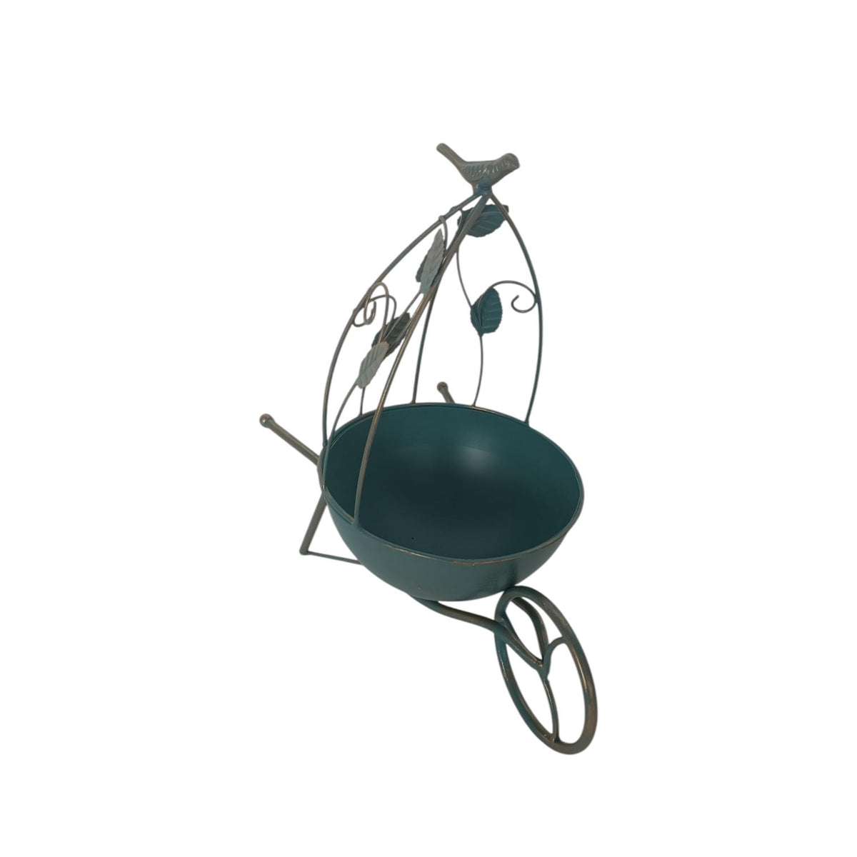 AcaciaHome 36cm Rust-Resistant Metal Garden Planter