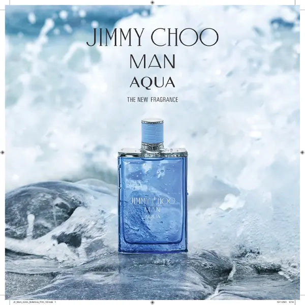 Jimmy Choo Man Aqua Eau de Toilette Spray 30ml β Aquatic, Aromatic Fragrance for Men