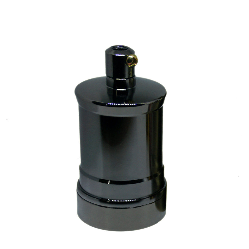 Black E27 Vintage Industrial Lamp Holder – Antique Retro Edison Bulb Light Fitting